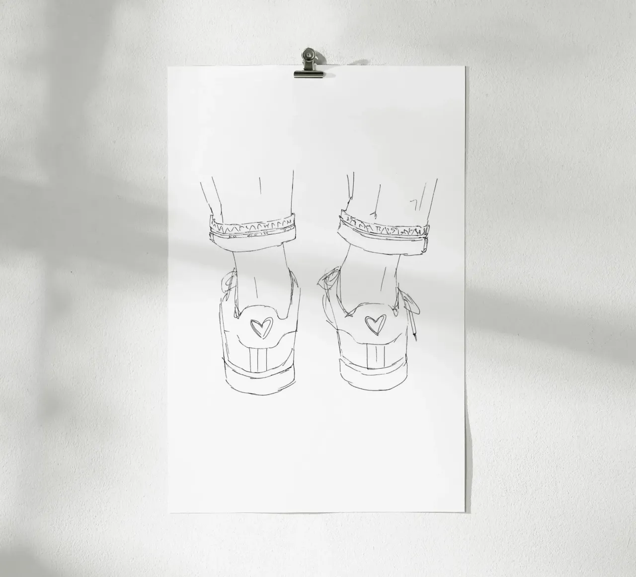 Sneaker poster da KRUTH DESIGN