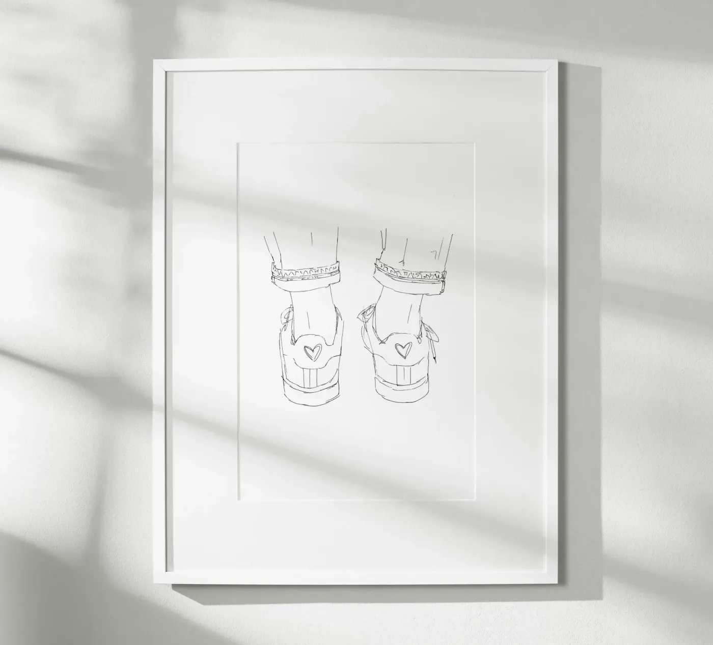 Sneaker poster by KRUTH DESIGN