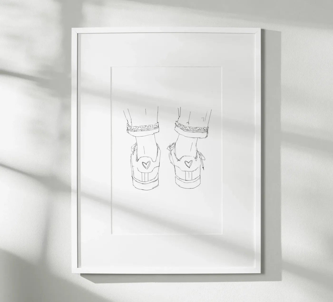 Sneaker Poster von KRUTH DESIGN