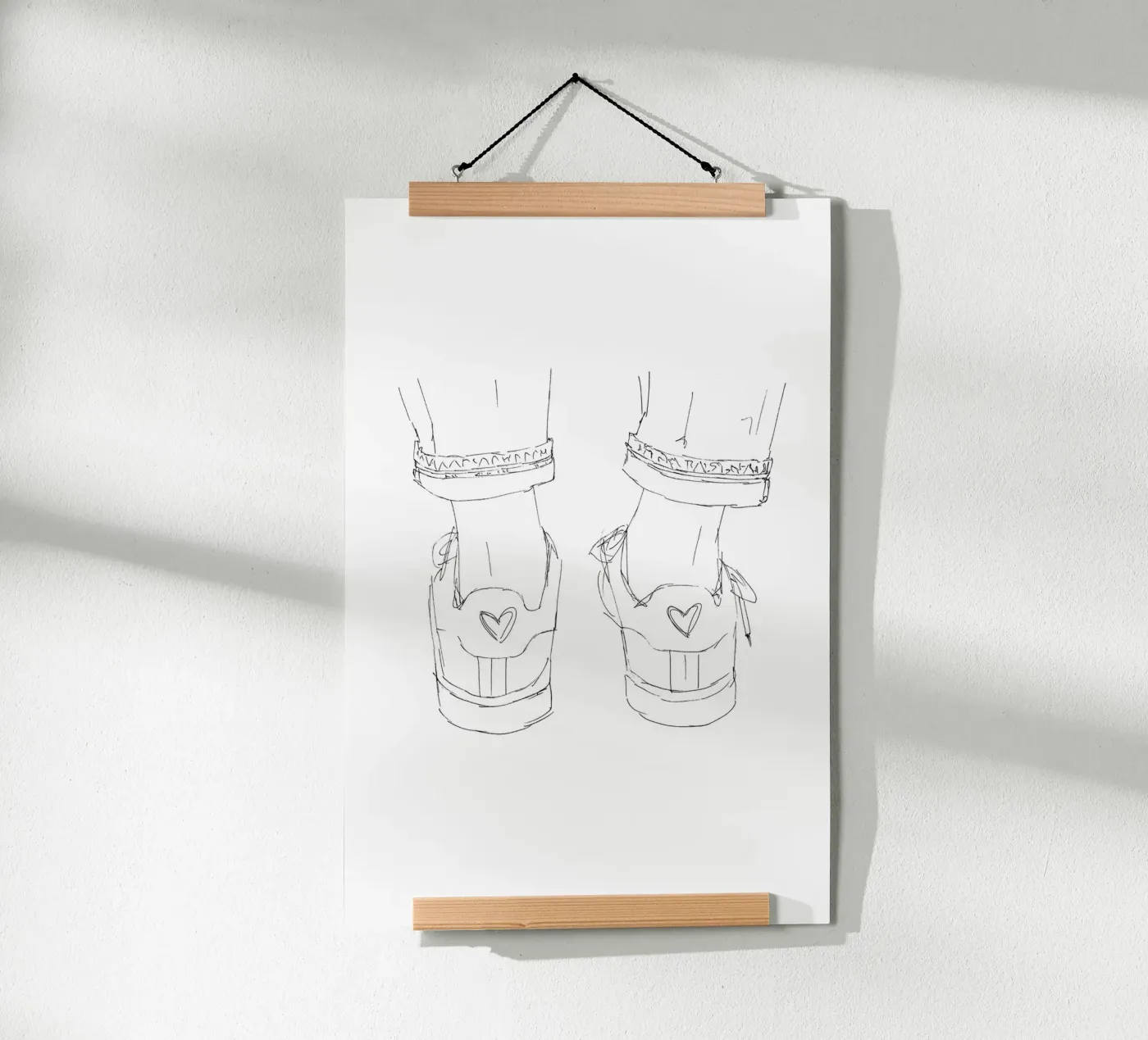 Sneaker Poster von KRUTH DESIGN