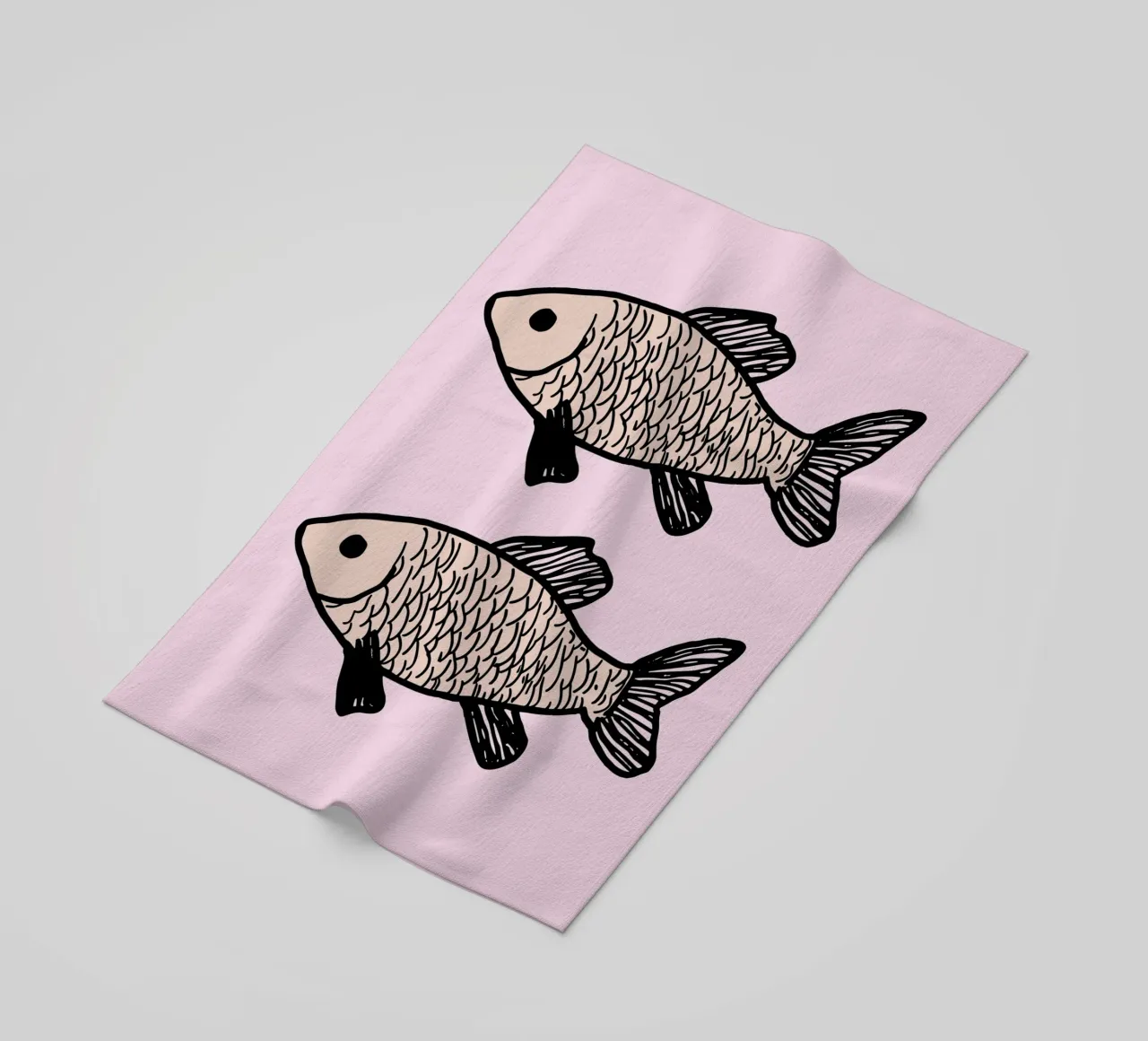 Two identical fish telo mare da ramosashop