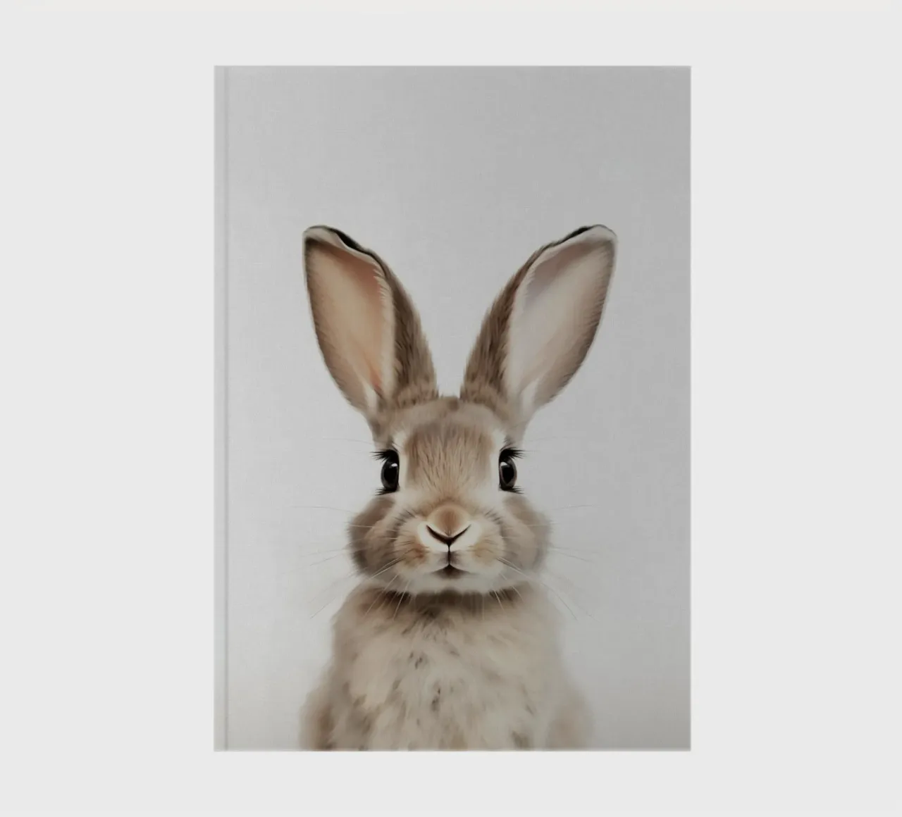 Charly Cute bunny notebook by Carinaprint