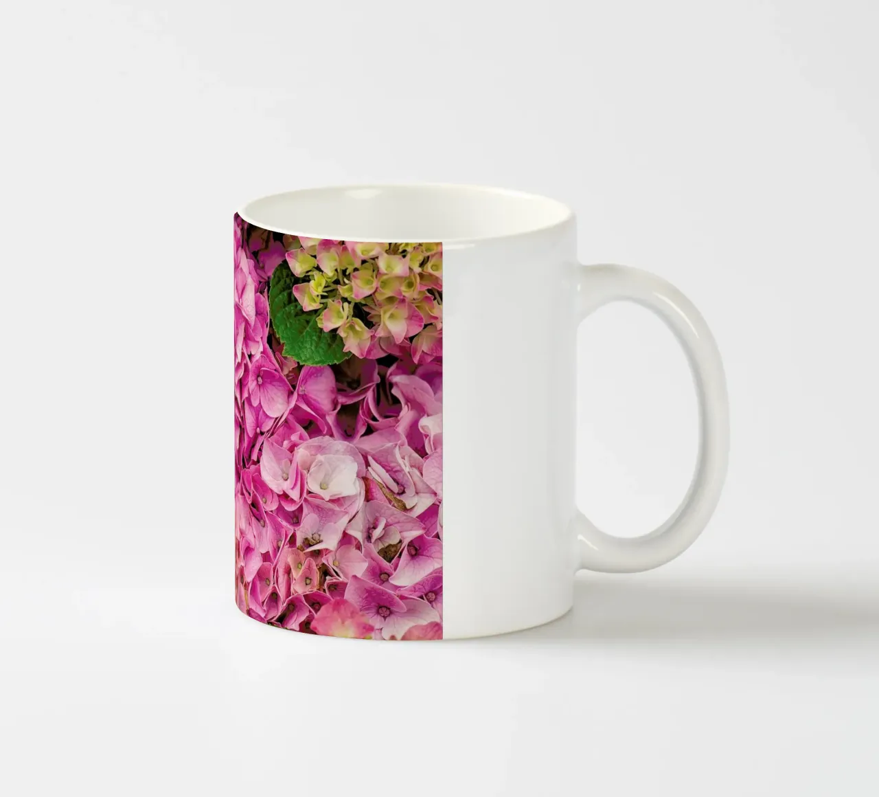 Hortensia Pink ceramic mug by Curious Collections by Marielle Leenders