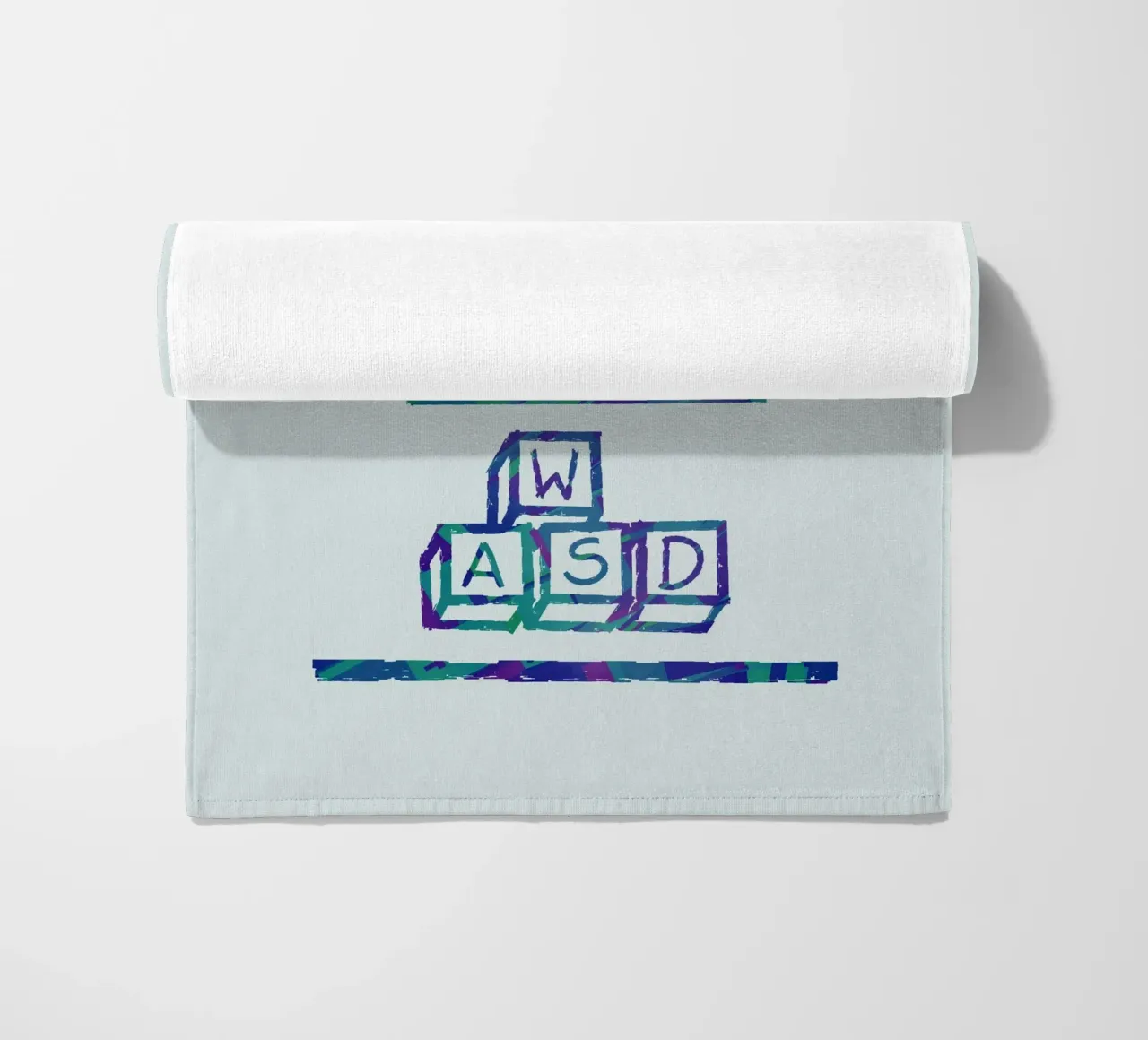 That's how I move wasd beach towel by Loobs