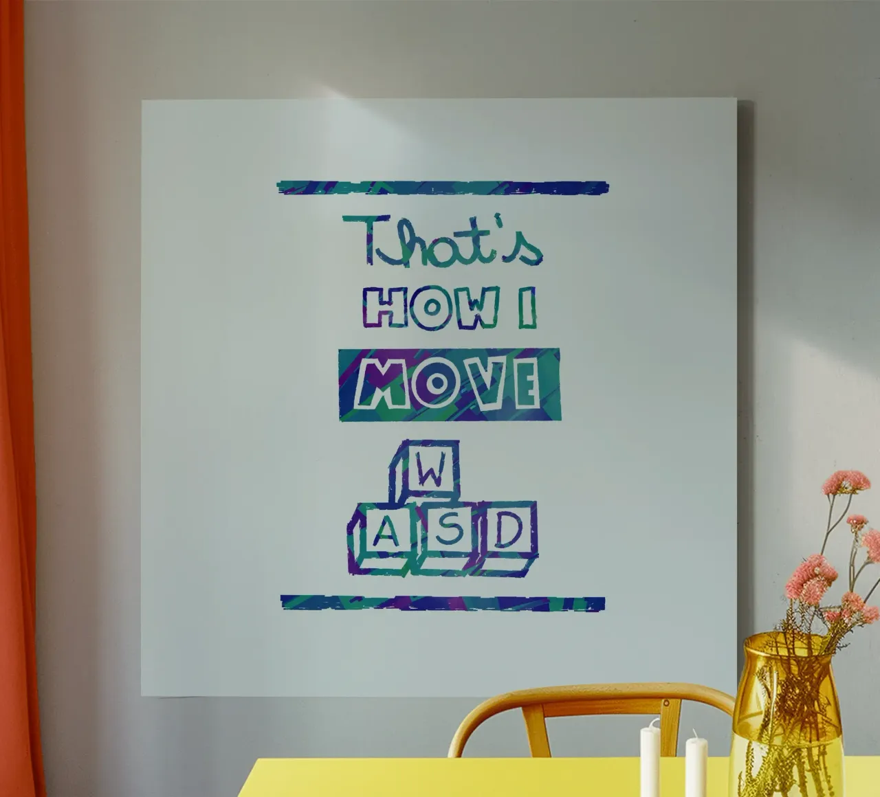 That's how I move wasd canvas by Loobs