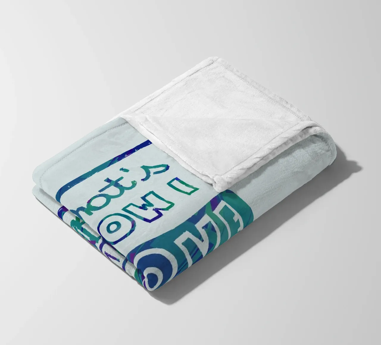 That's how I move wasd fleece blanket by Loobs