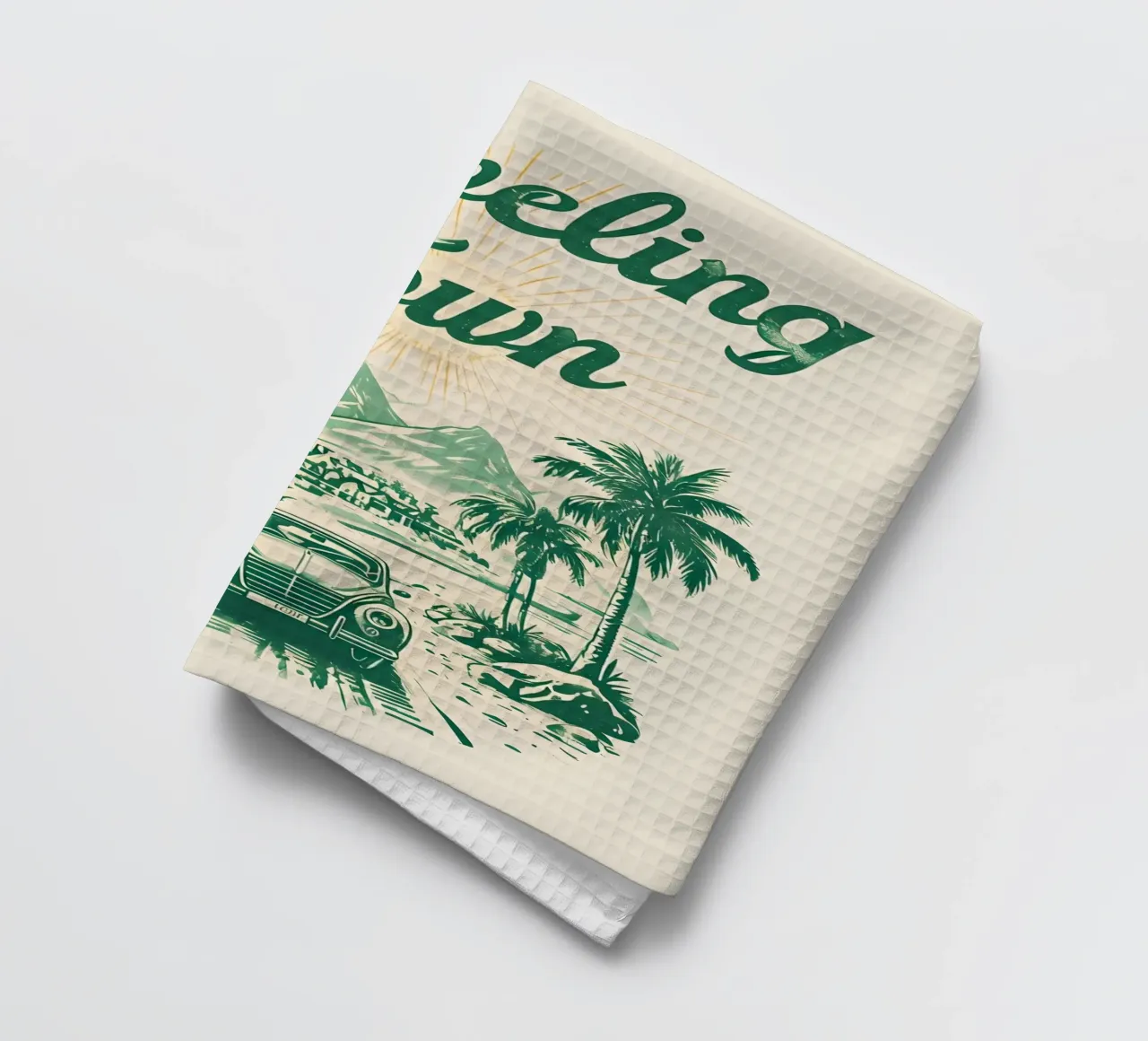 Viaggio in città retrò canovaccio da cucina da RETRO VINTAGE EDITION