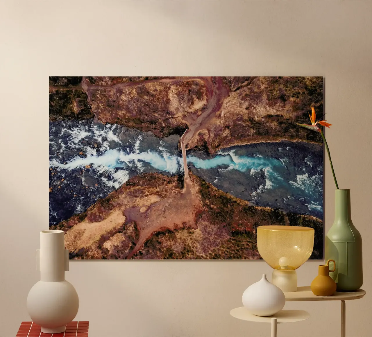 Bruarfoss - Antonio Carrillo Lopez poster da Pictufy