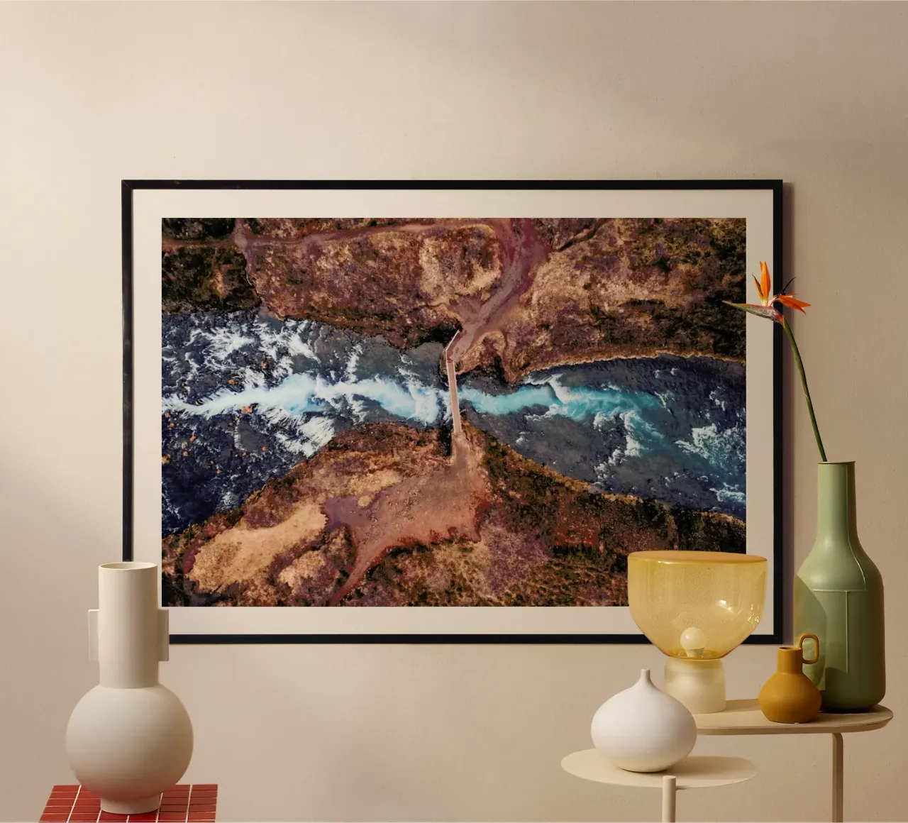 Bruarfoss - Antonio Carrillo Lopez poster da Pictufy