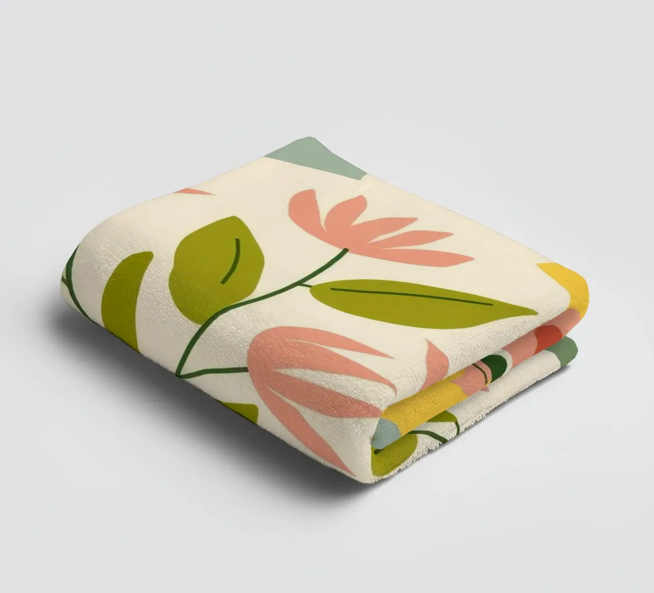 Flower Bouquet Portrait towel by Emery Kate