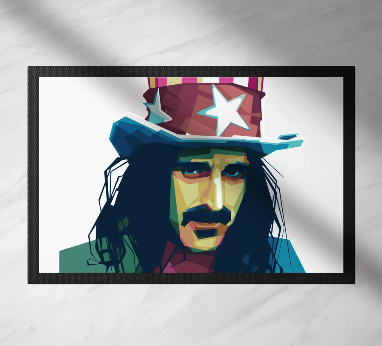 Zappa WPAP doormat by Alkahfsmart