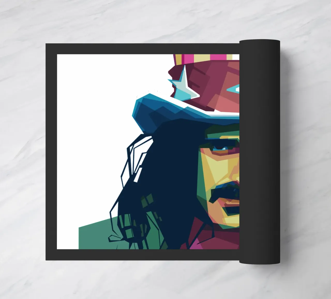 Zappa WPAP doormat by Alkahfsmart