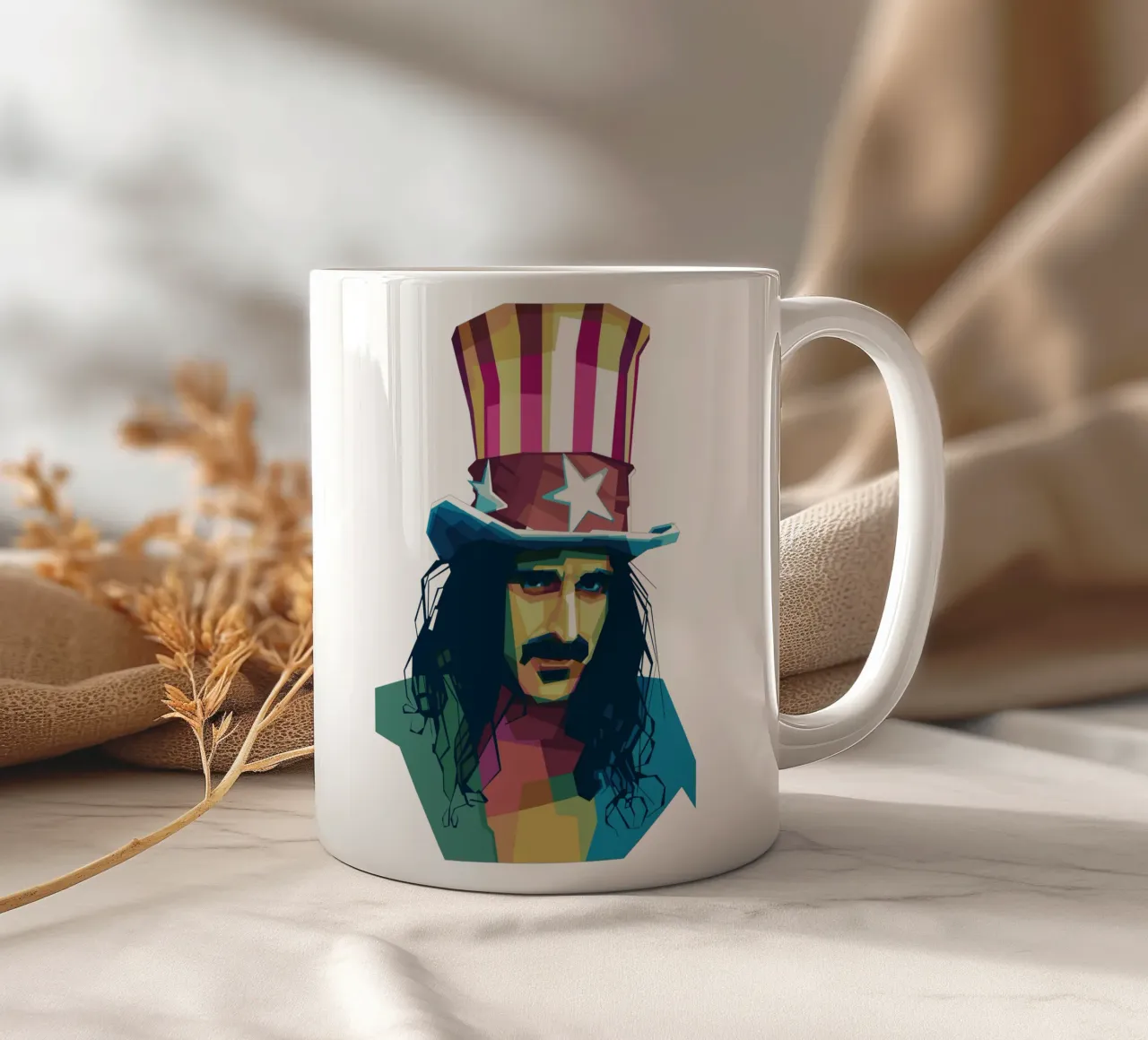 Zappa WPAP tazza in ceramica da Alkahfsmart