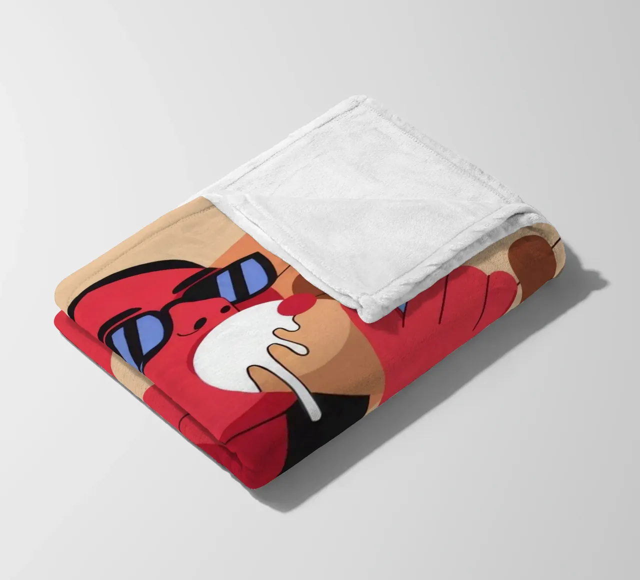 Ritratto rosso Colosseo coperta in pile da Emery Kate