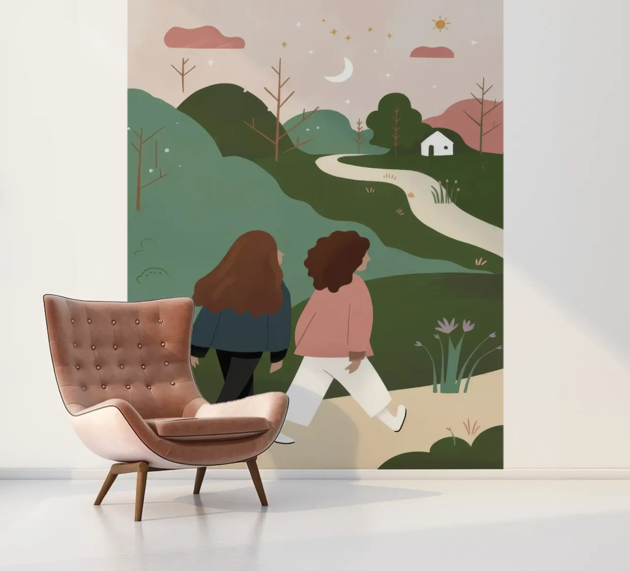 Countryside Walk photo wallpaper by Emery Kate