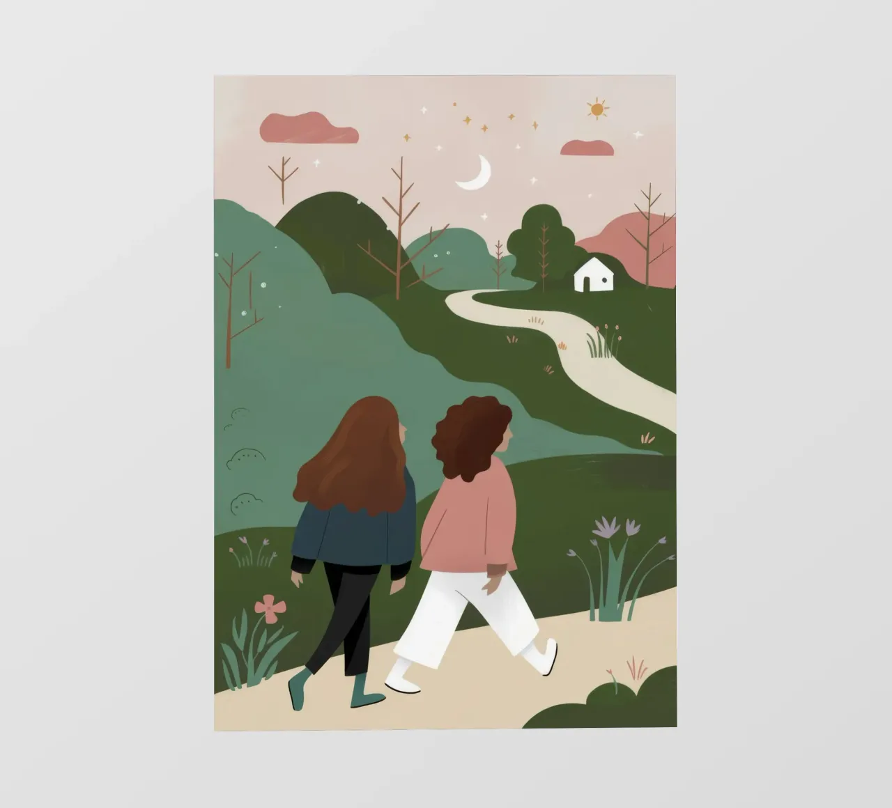 Countryside Walk photo wallpaper by Emery Kate