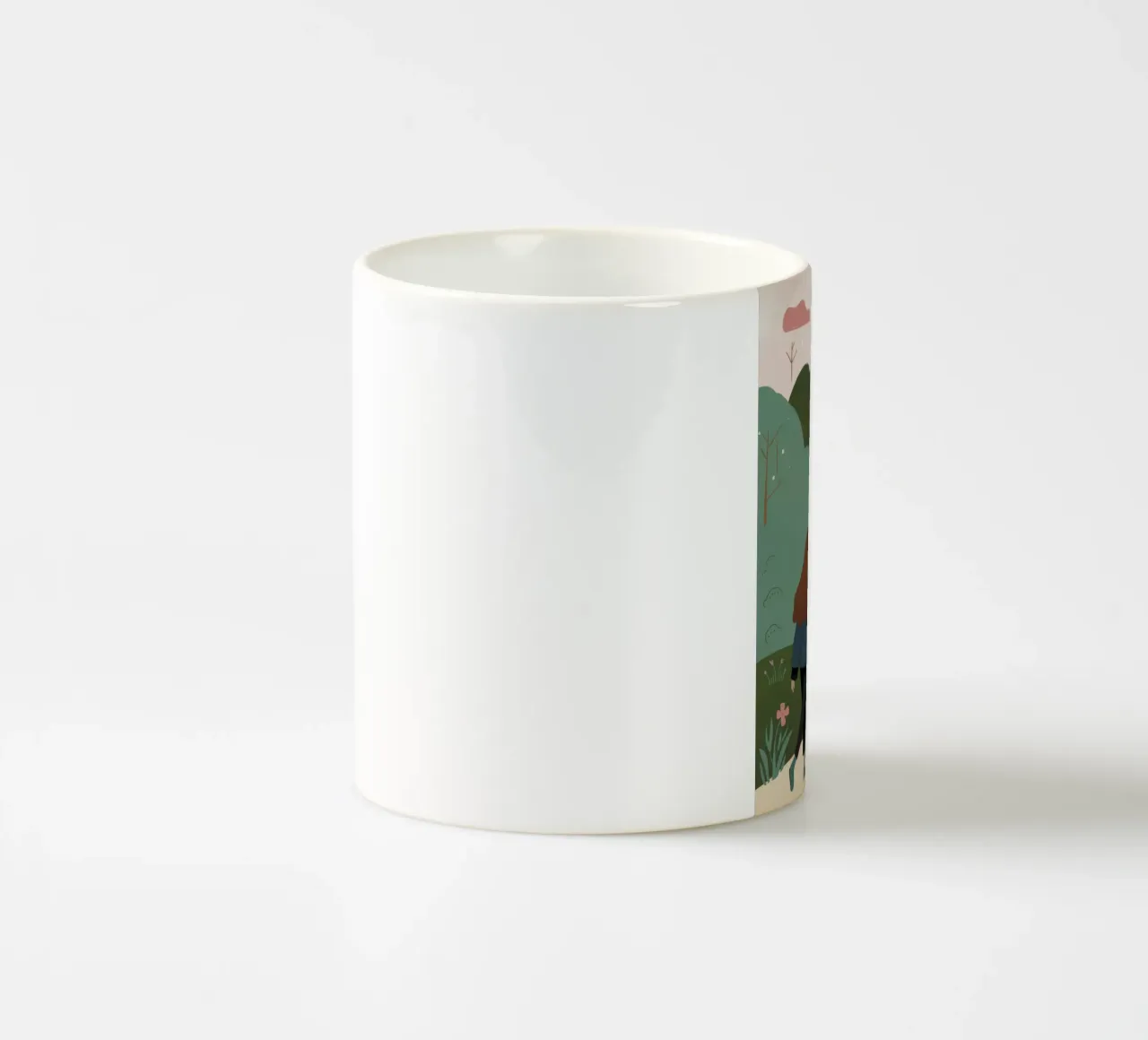 Passeggiata in campagna tazza in ceramica da Emery Kate