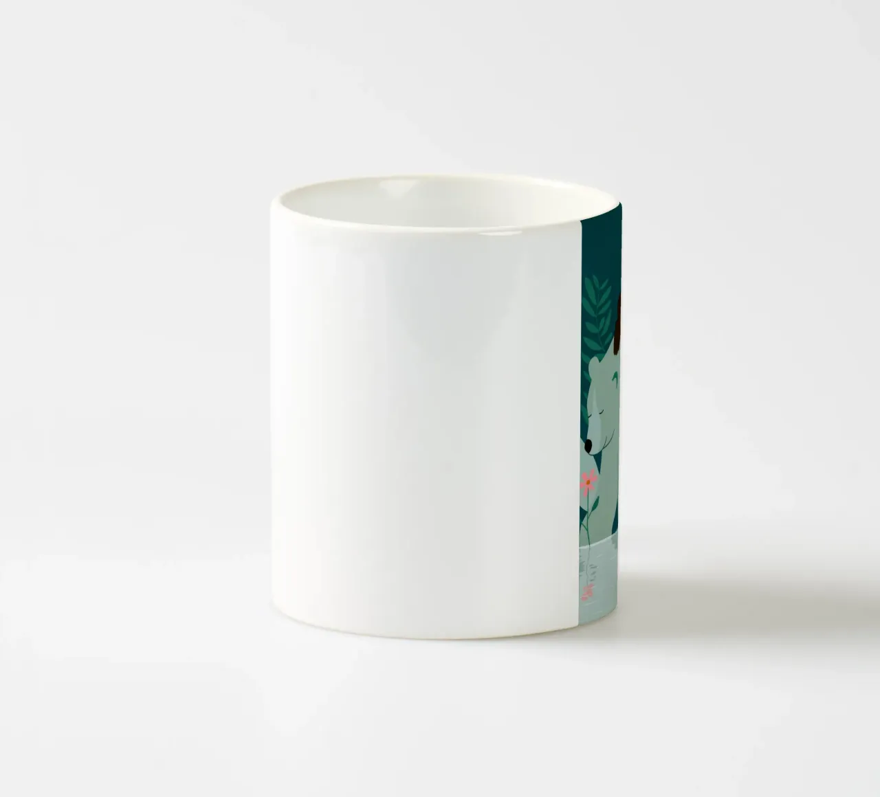 Schiena d'orso tazza in ceramica da Emery Kate