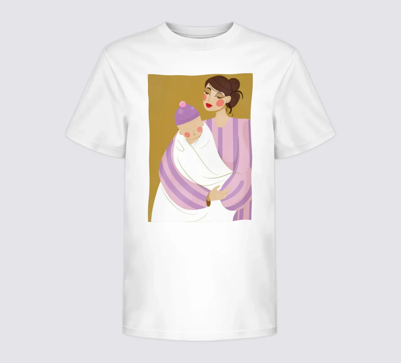 Mother and Baby kids t-shirt by Emery Kate