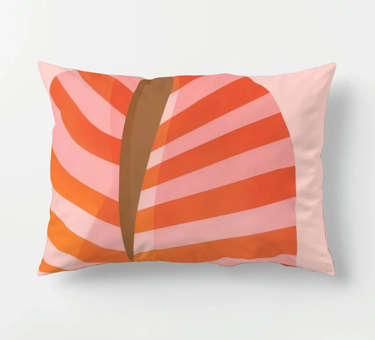 Gestreiftes Hemd hinten Kissen von Emery Kate