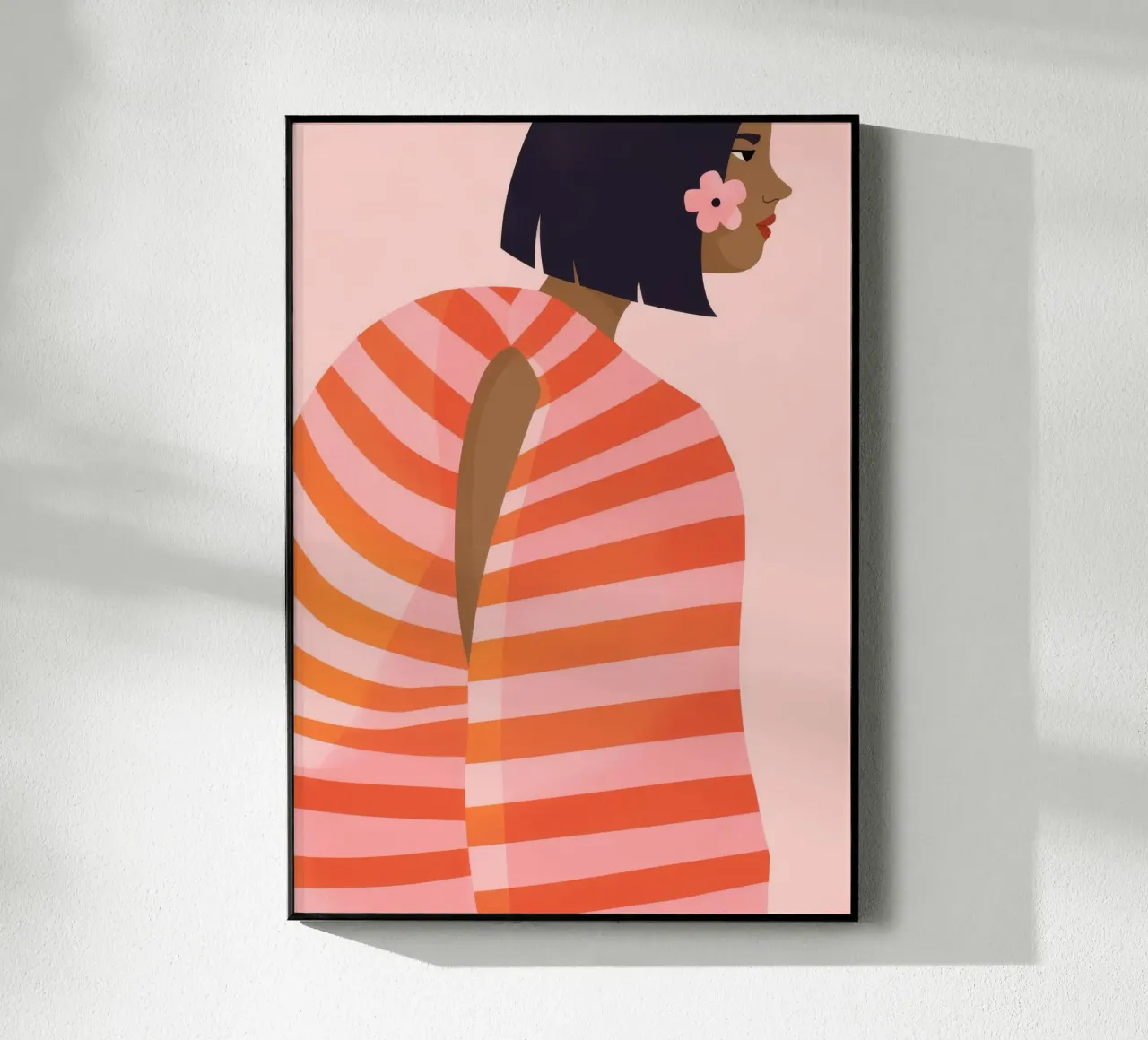 Camisa de rayas Volver metacrilato de Emery Kate