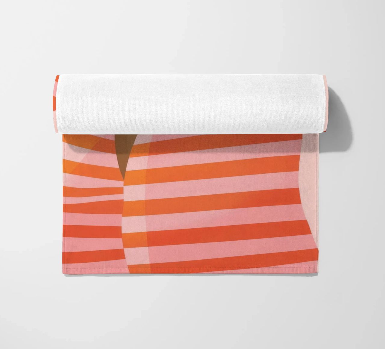 Camicia a righe sul retro telo mare da Emery Kate
