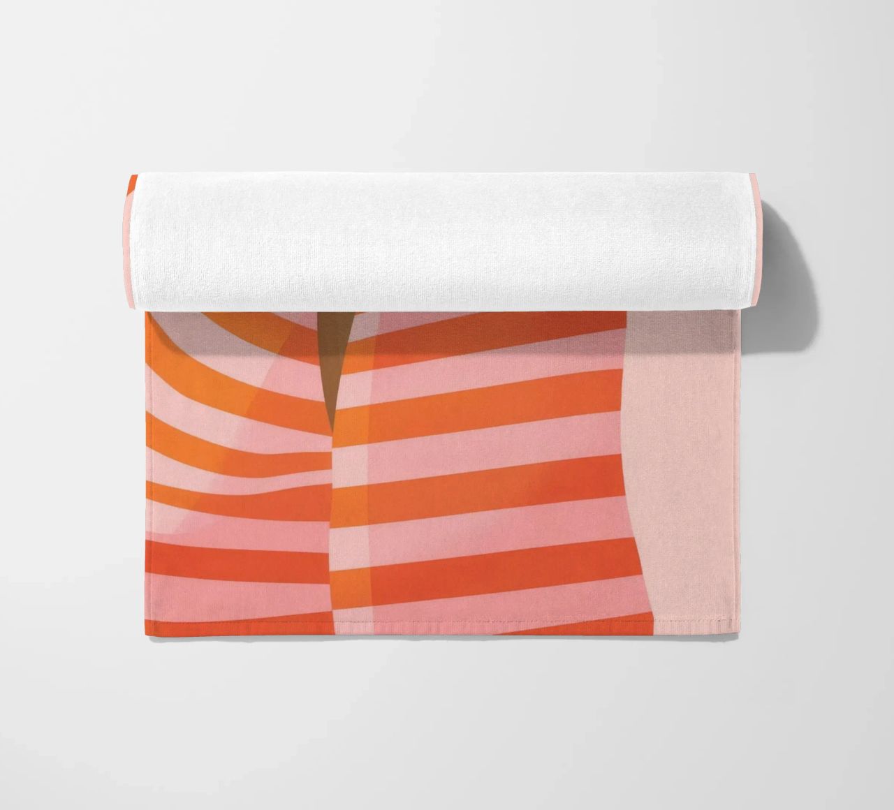 Camicia a righe sul retro telo mare da Emery Kate