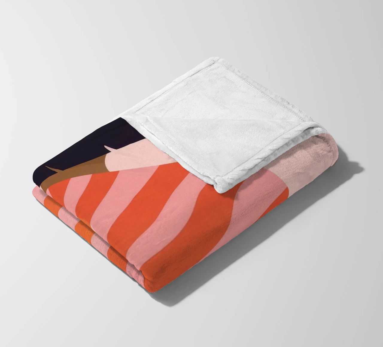 Camicia a righe sul retro coperta in pile da Emery Kate
