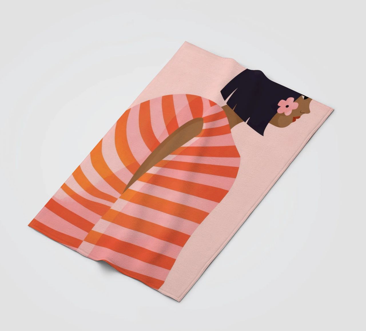 Camicia a righe sul retro coperta in pile da Emery Kate