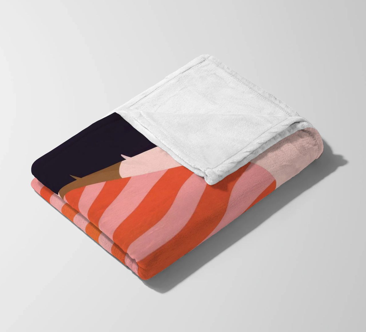 Camicia a righe sul retro coperta in pile da Emery Kate