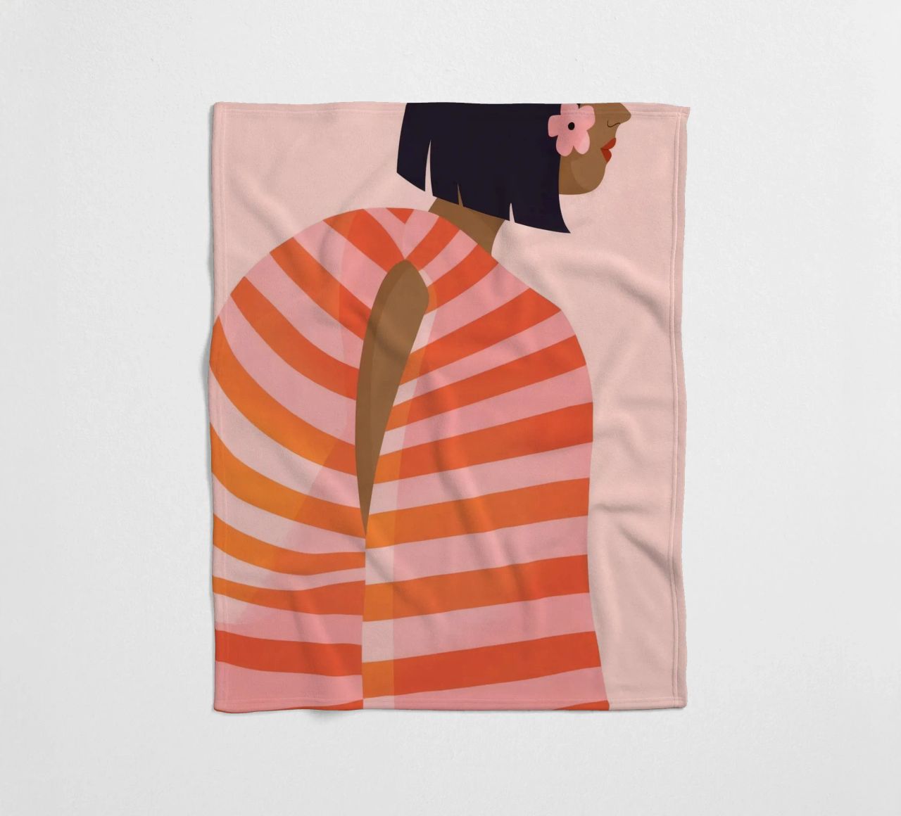 Camicia a righe sul retro coperta in pile da Emery Kate