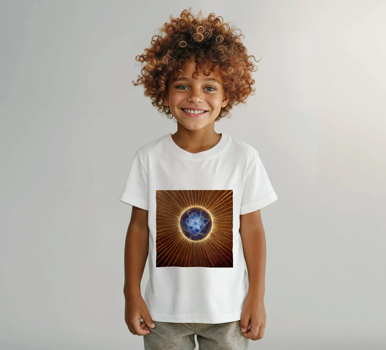 Fleur de Macro Bluestar t-shirt enfant de Bold Blooms