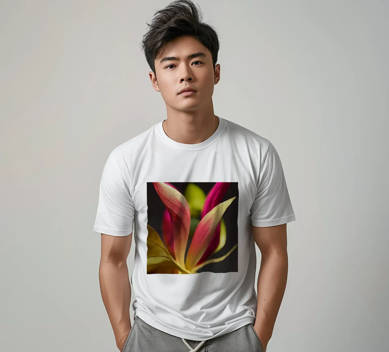 Macro Bougainvilea Flower t-shirt da Bold Blooms