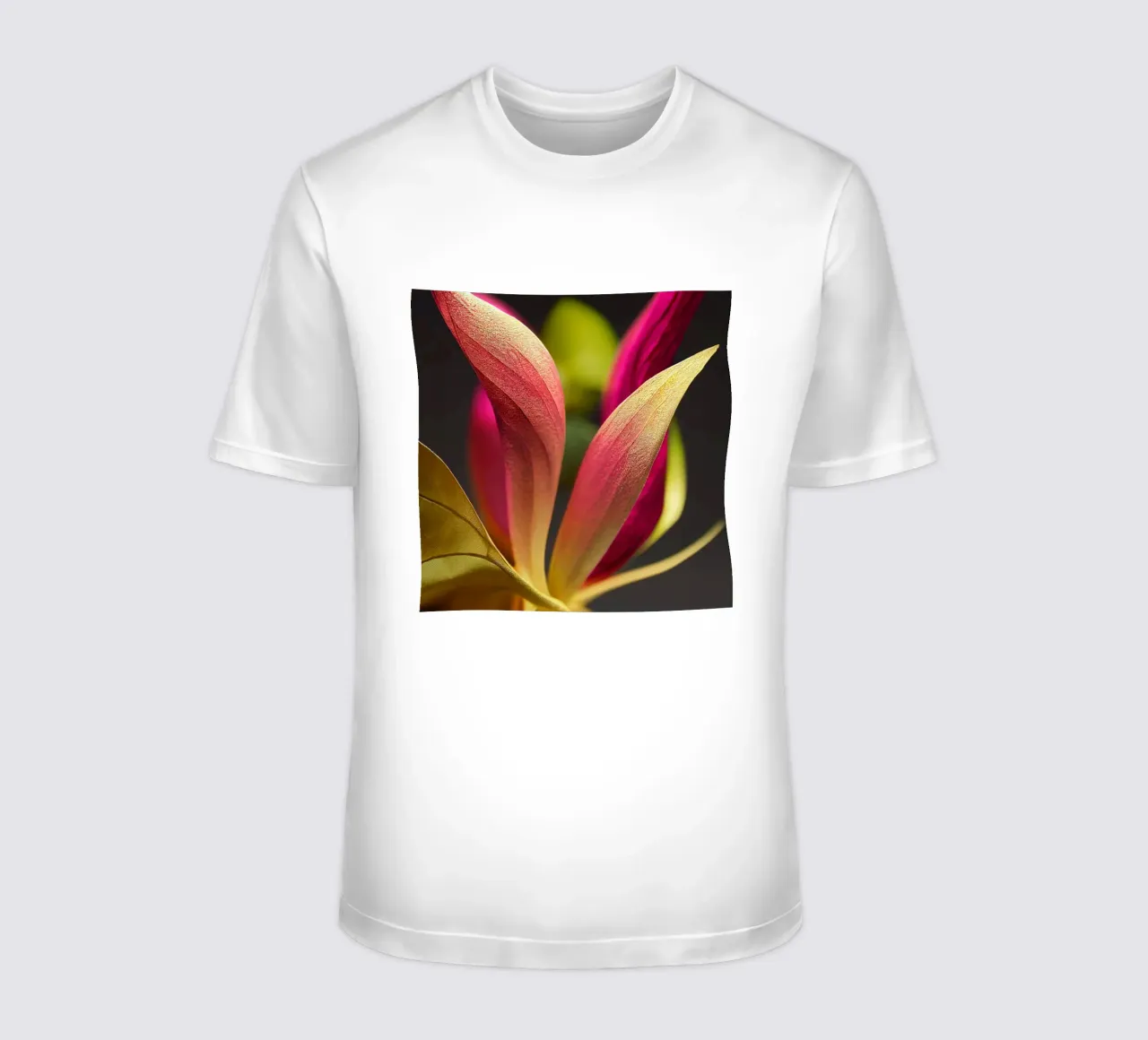 Macro Bougainvilea Flower t-shirt da Bold Blooms