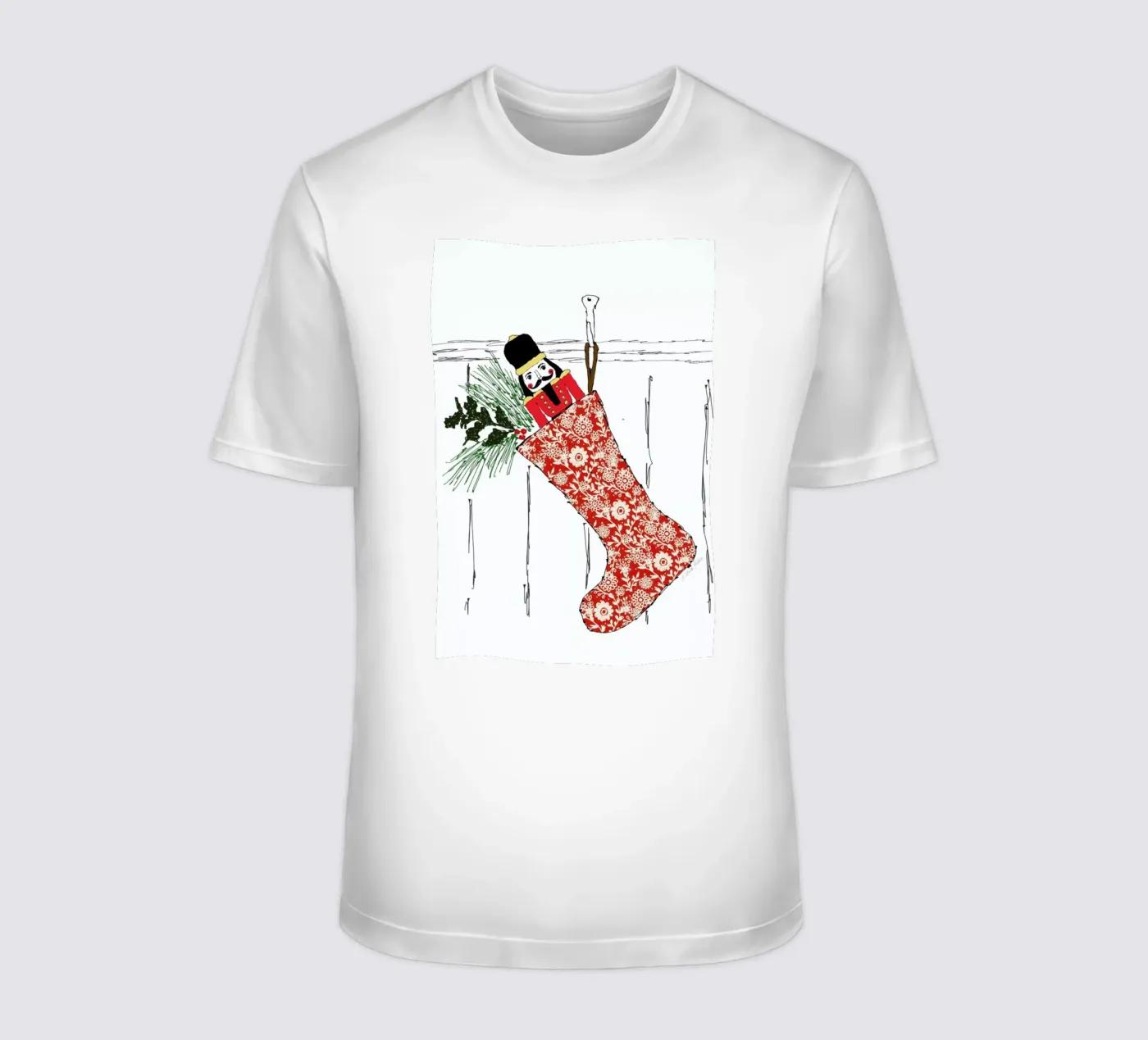 Stocking t-shirt by Nathys_illustration