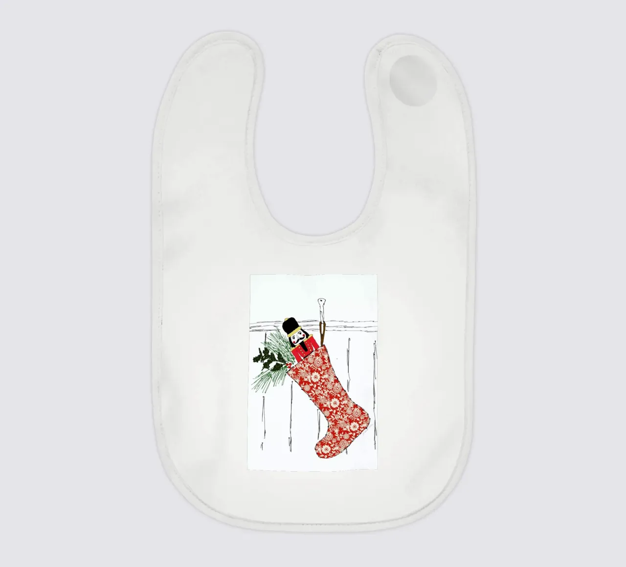 Stocking Babylätzchen von Nathys_illustration