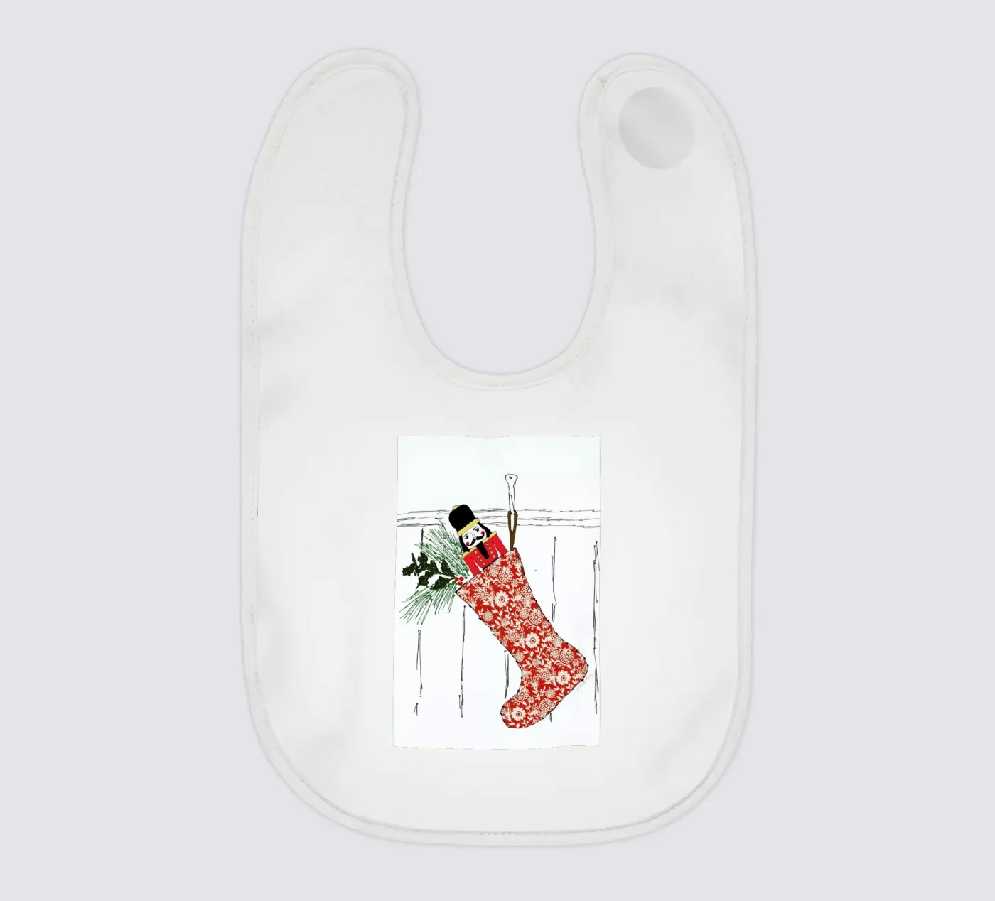 Stocking Babylätzchen von Nathys_illustration