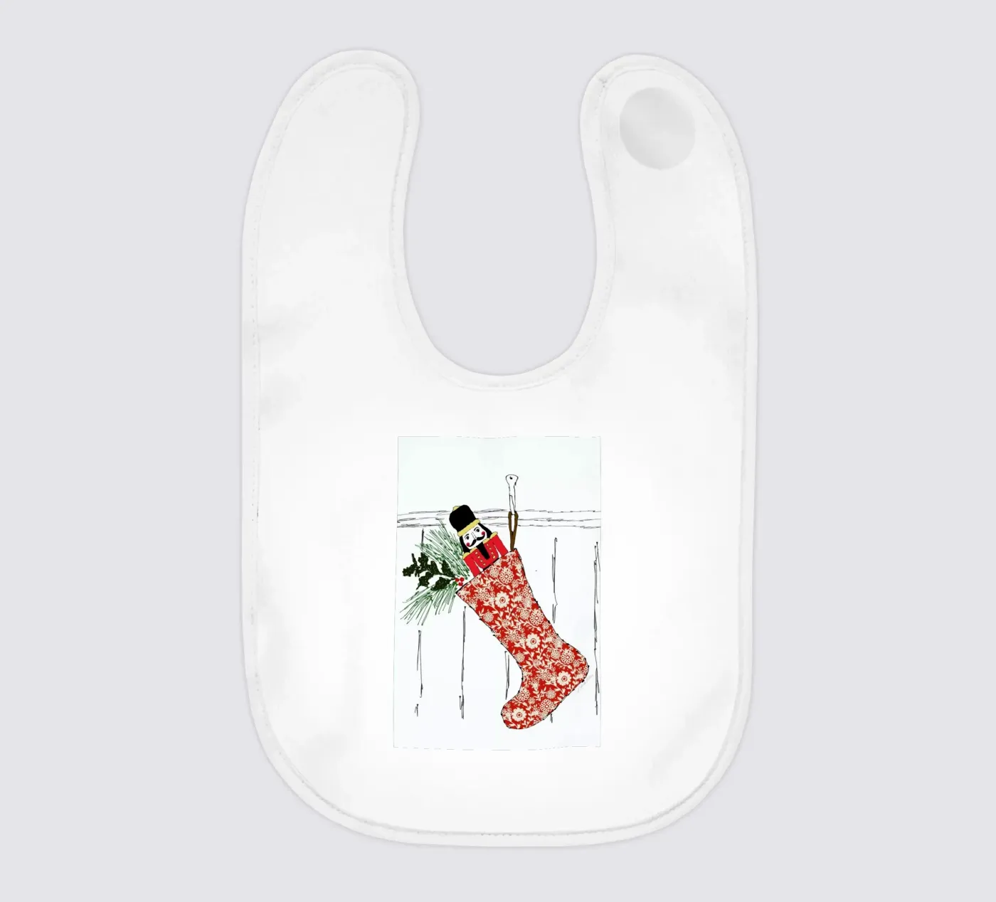 Stocking Babylätzchen von Nathys_illustration