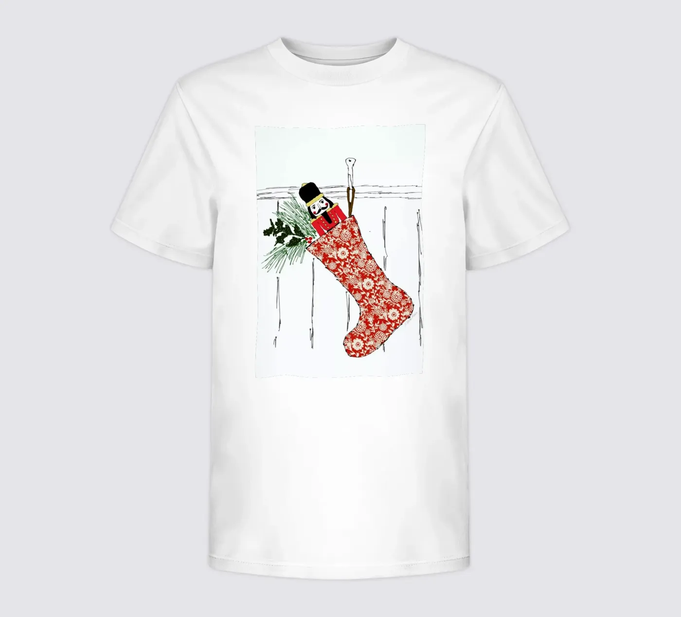 Stocking kinder t-shirt van Nathys_illustration