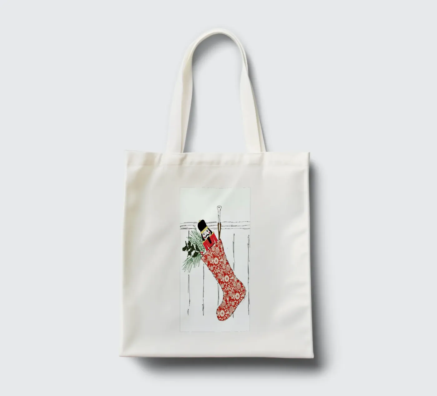 Stocking borsa in juta da Nathys_illustration
