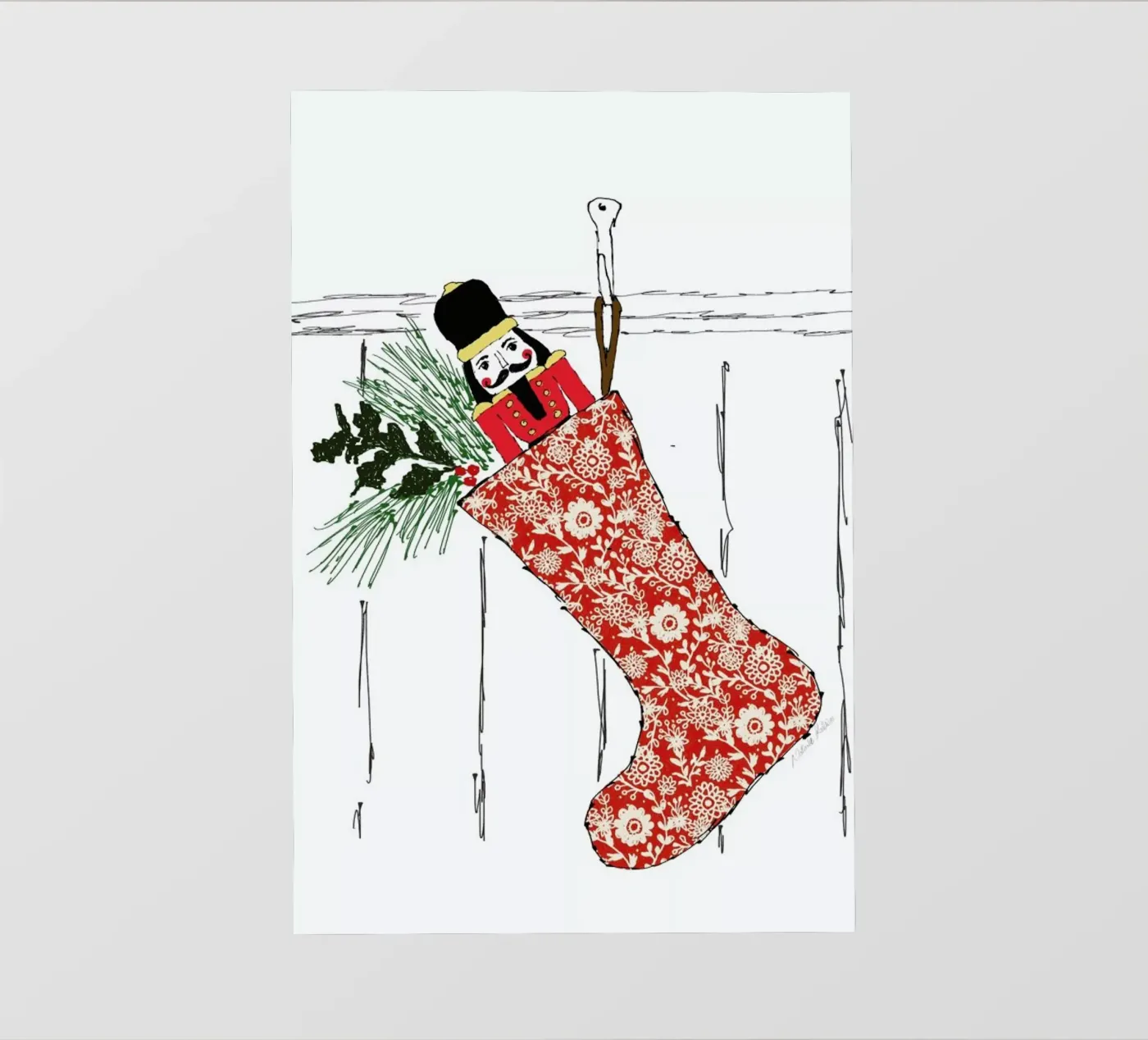 Stocking telo in pvc da Nathys_illustration
