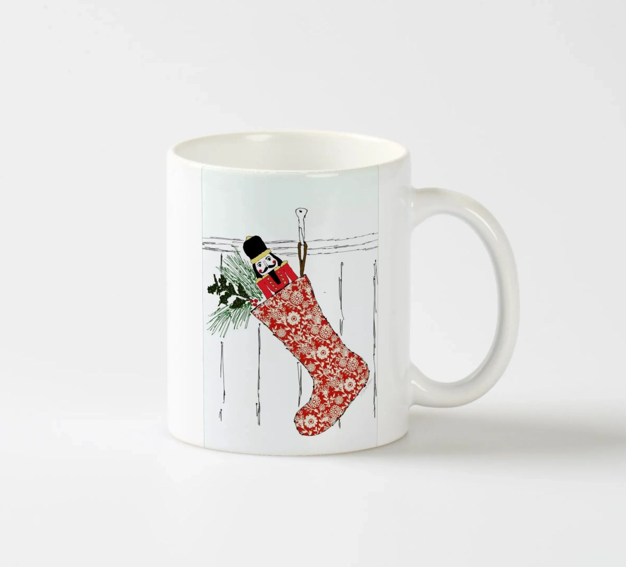 Stocking tazza in ceramica da Nathys_illustration