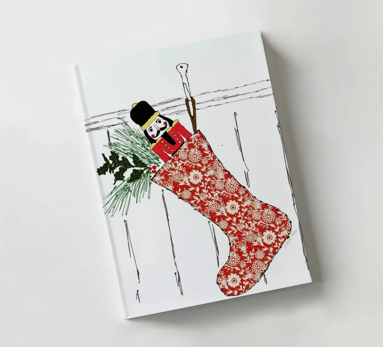 Stocking notebook by Nathys_illustration