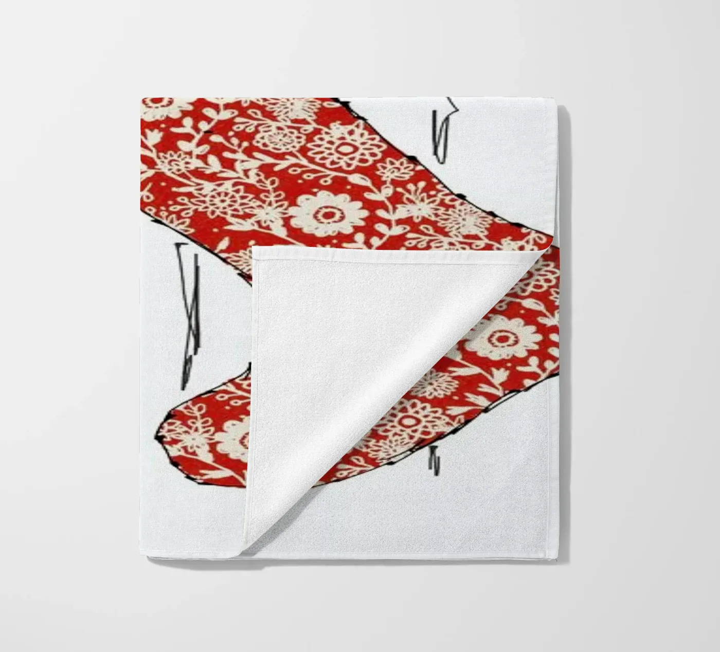Stocking serviette de plage de Nathys_illustration