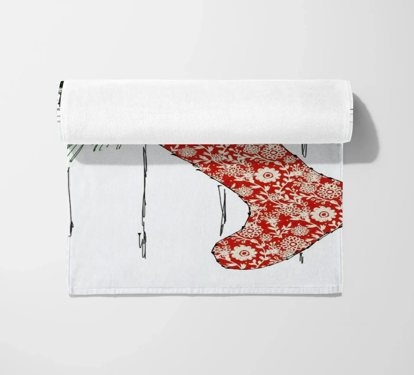 Stocking serviette de plage de Nathys_illustration