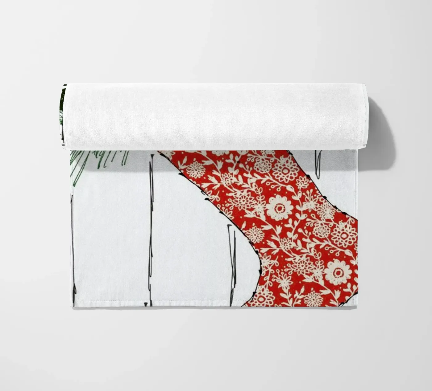 Stocking strandhanddoek van Nathys_illustration