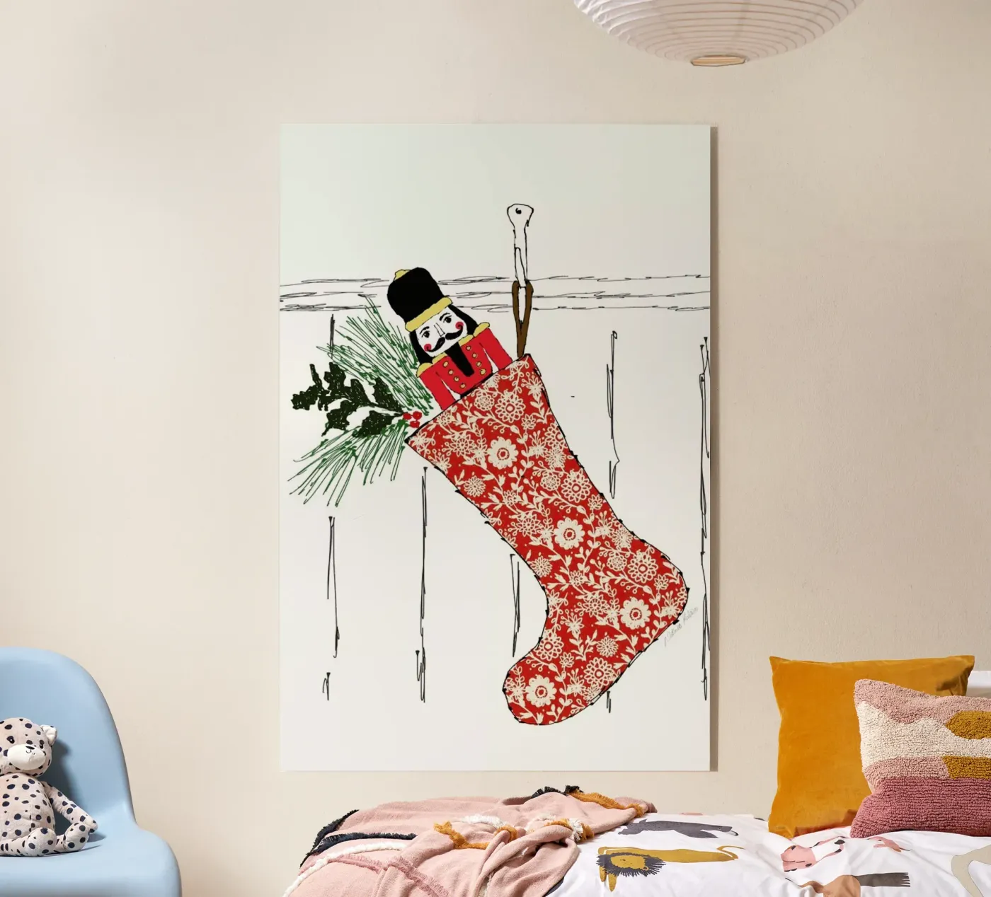 Stocking Acryl-Glas von Nathys_illustration