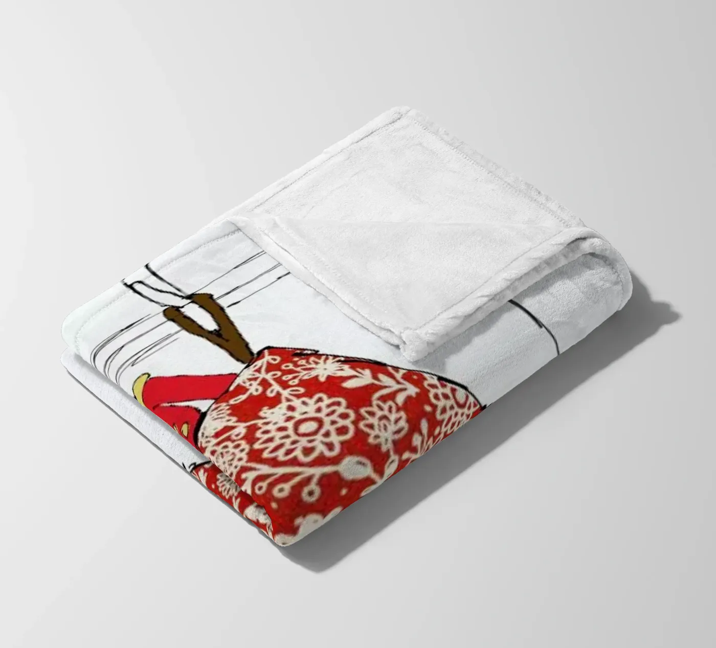 Stocking fleecedeken van Nathys_illustration