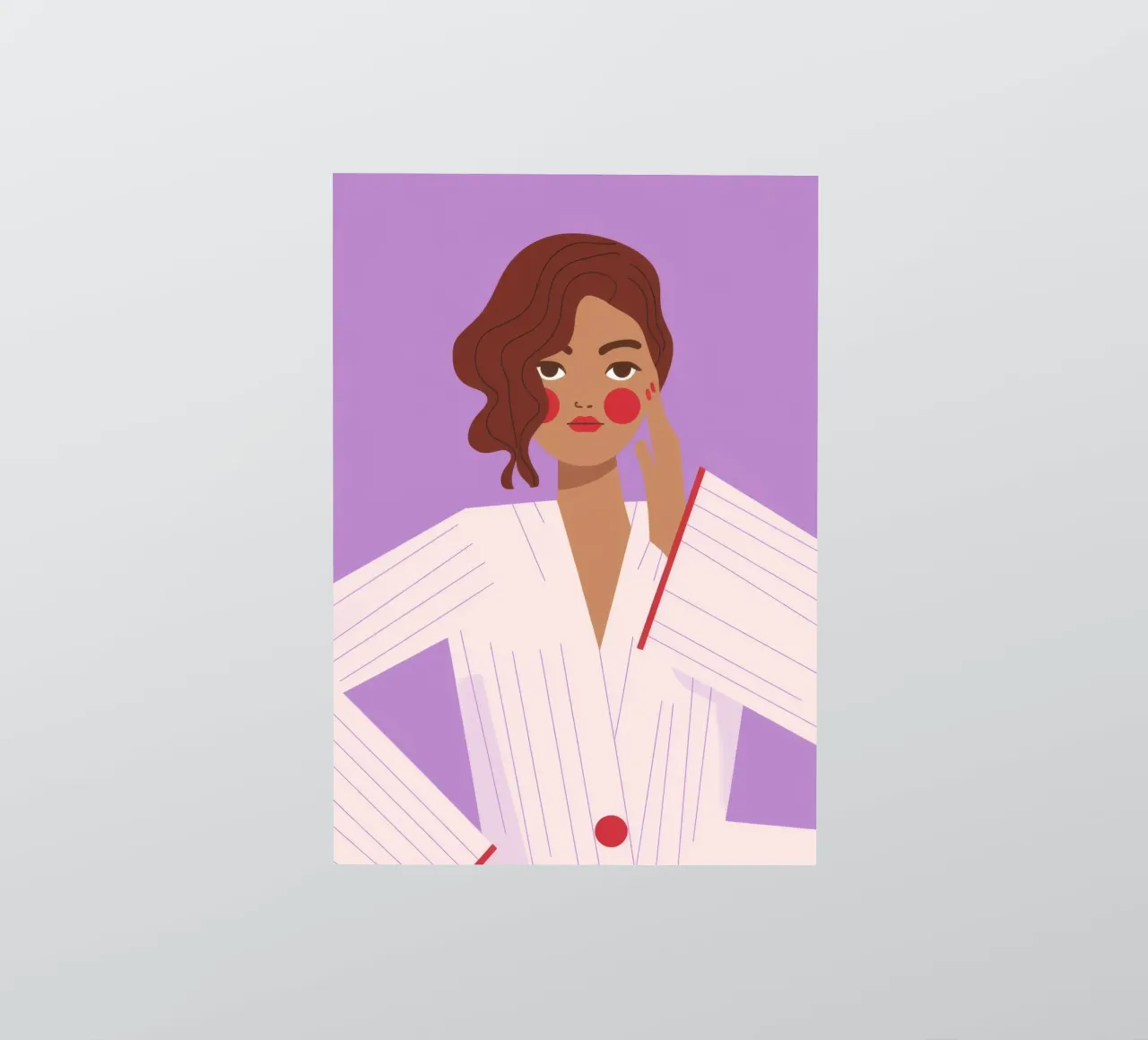 Confident Pose sticker by Emery Kate