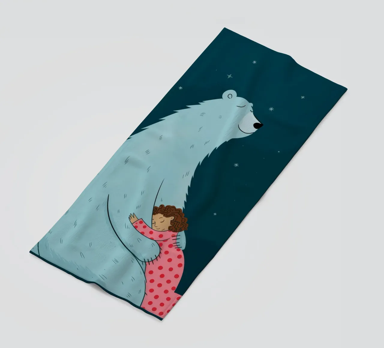 Notte degli abbracci con gli orsi telo mare da Emery Kate